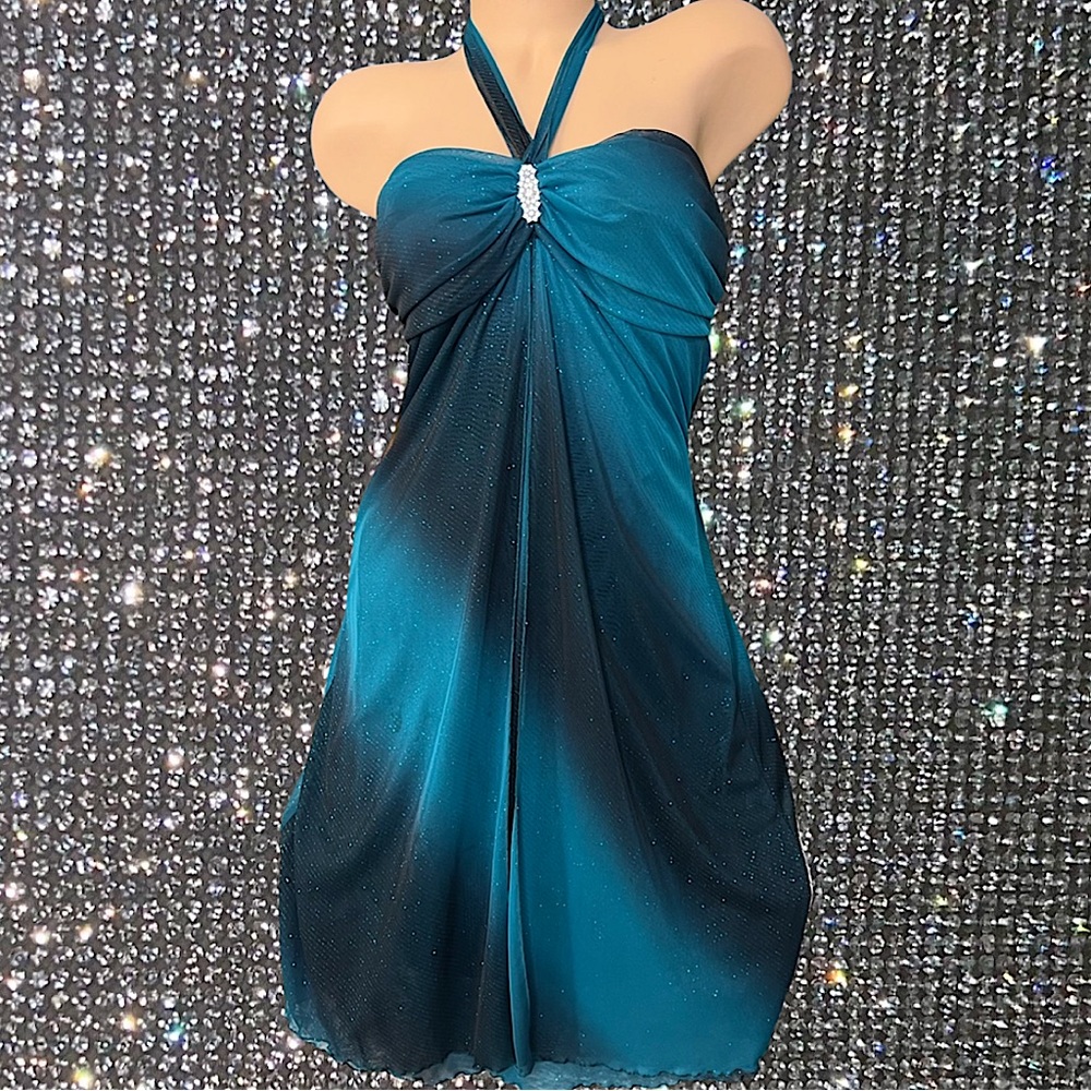 Jessica Glitter Embellished Maxi Gown (Light Blue) main image 0